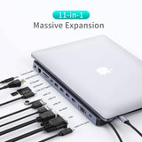 darrahopens Electronics > Computer Accessories CHOETECH HUB-M20 USB-C 11-in-1 Multifunction Adapter