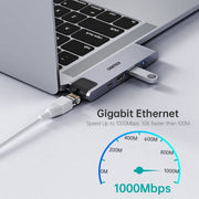 darrahopens Electronics > Computer Accessories CHOETECH HUB-M24 7-in-2 MacBook Pro/Air USB Adapter USB-C Hub