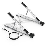 Darrahopens Electronics > Computer Accessories CHOETECH HUB-M43 7-in-1 USB-C Multiport Adapter with Foldable Laptop Stand