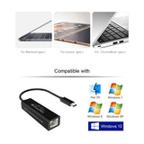 darrahopens Electronics > Computer Accessories CHOETECH HUB-R01 USB 3.1 Type-C To RJ45 Gigabit Ethernet Adapter
