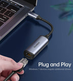 darrahopens Electronics > Computer Accessories CHOETECH HUB-R02 USB-C to Gigabit Ethernet Adapter