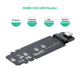 Darrahopens Electronics > Computer Accessories CHOETECH PC-HDE02 M.2 to USB SSD Reader (Enclosure only) Supports M-Key (PCI-E NVMe-based)
