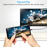 darrahopens Electronics > Computer Accessories Choetech XCP-1801BK USB-C to DisplayPort Cable 1.8m