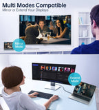 darrahopens Electronics > Computer Accessories CHOETECH XCP-1803 USB-C To DisplayPort Cable 8K@30Hz 1.8M Two-Way