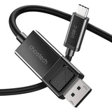 darrahopens Electronics > Computer Accessories CHOETECH XCP-1803 USB-C To DisplayPort Cable 8K@30Hz 1.8M Two-Way
