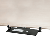 darrahopens Electronics > Computer Accessories Clamp On Keyboard Tray 75cm W x 25cm D Extra Large