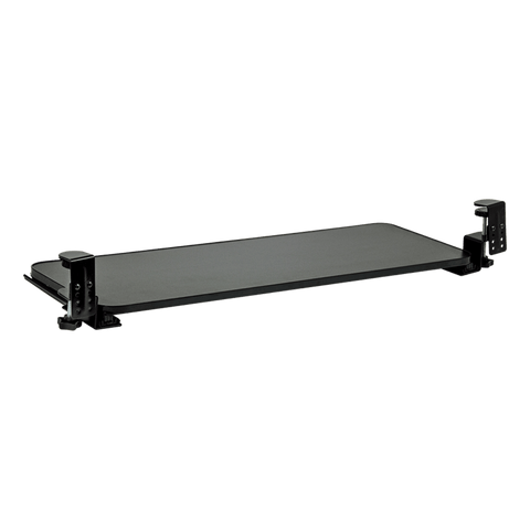 darrahopens Electronics > Computer Accessories Clamp On Keyboard Tray 75cm W x 25cm D Extra Large