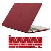 Darrahopens Electronics > Computer Accessories Dark Red MacBook Pro 13 inch 2020 A2338 A2251 A2289 Matte Shell Case Keyboard Cover Touch Bar