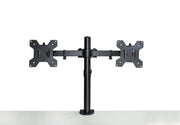 darrahopens Electronics > Computer Accessories Dual LCD Monitor Desk Mount Stand Adjustable Fits 2 Screens Up To 27"