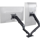 darrahopens Electronics > Computer Accessories Dual Screen Gas-strut Monitor Stand Mount Desktop Bracket for LED/LC