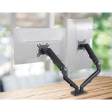 darrahopens Electronics > Computer Accessories Dual Screen Gas-strut Monitor Stand Mount Desktop Bracket for LED/LC