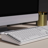 Darrahopens Electronics > Computer Accessories GOMINIMO Multipurpose Desktop Glass Dry Erase Board with Dividers GO-DGB-100-YD