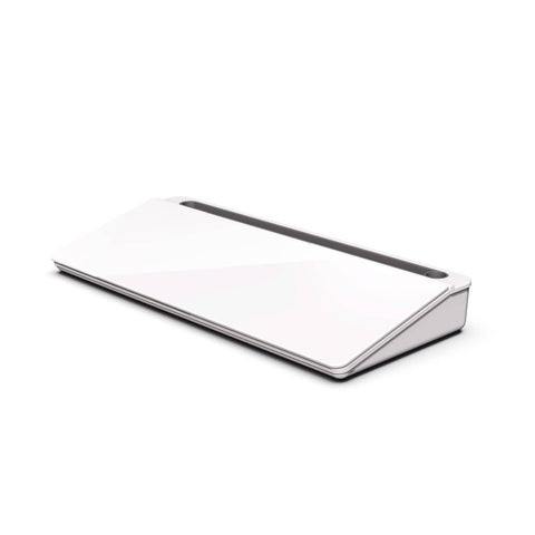 Darrahopens Electronics > Computer Accessories GOMINIMO Multipurpose Desktop Glass Dry Erase Board with Dividers GO-DGB-100-YD
