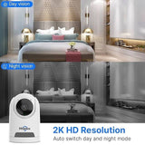 Darrahopens Electronics > Computer Accessories Hiseeu FH2E 4MP Home WiFi Smart Camera