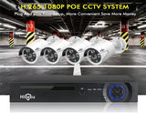 Darrahopens Electronics > Computer Accessories Hiseeu H5NVR-P4-624P 4CH 4MP PoE CCTV System (2TB HDD)
