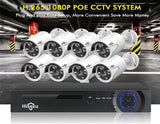 Darrahopens Electronics > Computer Accessories Hiseeu H5NVR-P8-612P 8CH 2MP/1080P PoE CCTV System (2TB HDD)