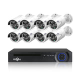 Darrahopens Electronics > Computer Accessories Hiseeu H5NVR-P8-612P 8CH 2MP/1080P PoE CCTV System (2TB HDD)