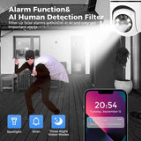 Darrahopens Electronics > Computer Accessories Hiseeu P03 2MP Light Bulb WiFi Panorama IP Camera