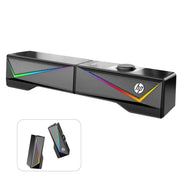 darrahopens Electronics > Computer Accessories HP DHE-6005 Wired RGB Gaming Surround Soundbar Stereo Speaker