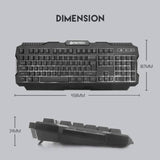 darrahopens Electronics > Computer Accessories HUNTER PRO K511 Backlit Pro Gaming Keyboard