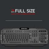 darrahopens Electronics > Computer Accessories HUNTER PRO K511 Backlit Pro Gaming Keyboard