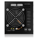 darrahopens Electronics > Computer Accessories ICY BOX Backplane for 5x 3.5" SATA or SAS HDD in 3x 5.25" bay (IB-565SSK)