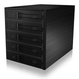 darrahopens Electronics > Computer Accessories ICY BOX Backplane for 5x 3.5" SATA or SAS HDD in 3x 5.25" bay (IB-565SSK)