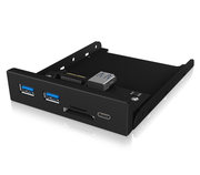 darrahopens Electronics > Computer Accessories ICY BOX IB-HUB1417-i3 Frontpanel with USB 3.0 Type-C and Type-A hub with card reader