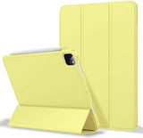 Darrahopens Electronics > Computer Accessories iPad Pro 11 Inch 2020 Soft Tpu Smart Premium Case Auto Sleep Wake Stand Cover Pencil holder Yellow