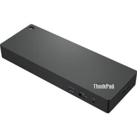 Darrahopens Electronics > Computer Accessories Lenovo ThinkPad Universal Thunderbolt 4 Dock Quad Display 1x HDMI 2.1, 2x DP 1.4, 1x ThunderBolt, 4x USB A, 1x USB C, 1x Gigabit Ethernet, 1x 3.5mm