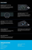 darrahopens Electronics > Computer Accessories Logitech G240 Cloth Gaming Mouse Pad (943-000046)
