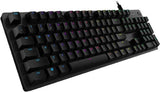 Darrahopens Electronics > Computer Accessories Logitech G512 Carbon RGB Mechanical Gaming Keyboard - GX Brown Tactile