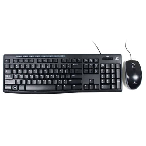 darrahopens Electronics > Computer Accessories Logitech MK200 Media Keyboard Mouse (920-002693)
