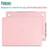 Darrahopens Electronics > Computer Accessories MacBook Pro 14 Max Inch Case 2023 2022 2021 M2 A2779 M1 A2442 Hardshell Case Keyboard Cover Sold Pink