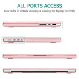 Darrahopens Electronics > Computer Accessories MacBook Pro 14 Max Inch Case 2023 2022 2021 M2 A2779 M1 A2442 Hardshell Case Keyboard Cover Sold Pink