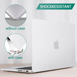 Darrahopens Electronics > Computer Accessories MacBook Pro 14 Max Inch Case 2023 2022 2021 M2 A2779 M1 A2442 Hardshell Case Keyboard Cover White