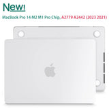Darrahopens Electronics > Computer Accessories MacBook Pro 14 Max Inch Case 2023 2022 2021 M2 A2779 M1 A2442 Hardshell Case Keyboard Cover White