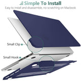 Darrahopens Electronics > Computer Accessories MacBook Pro 16 inch Case 2023 2022 2021 M2 A2780 A2485 M1 Pro/Max Hard Shell Case Keyboard Cover Blue
