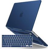 Darrahopens Electronics > Computer Accessories MacBook Pro 16 inch Case 2023 2022 2021 M2 A2780 A2485 M1 Pro/Max Hard Shell Case Keyboard Cover Blue