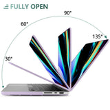 Darrahopens Electronics > Computer Accessories MacBook Pro 16 inch Case 2023 2022 2021 M2 A2780 A2485 M1 Pro/Max Hard Shell Case Keyboard Cover Purple