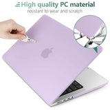 Darrahopens Electronics > Computer Accessories MacBook Pro 16 inch Case 2023 2022 2021 M2 A2780 A2485 M1 Pro/Max Hard Shell Case Keyboard Cover Purple