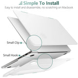 Darrahopens Electronics > Computer Accessories MacBook Pro 16 inch Case 2023 2022 2021 M2 A2780 A2485 M1 Pro/Max Hard Shell Case Keyboard Cover White