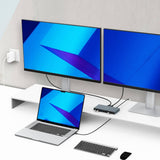 Darrahopens Electronics > Computer Accessories mbeat 15-in-1 Triple Display USB-C Dock (2 x HDMI & 1 x Display Port)