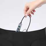 darrahopens Electronics > Computer Accessories mbeat 4-Port USB 3.0 Hub with 2-in-1 USB 3.0 & USB-C Converter - Space Grey