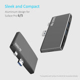 darrahopens Electronics > Computer Accessories mbeat Edge Pro Multifunction USB- C Hub for Microsoft Surface Pro Gen 5/6