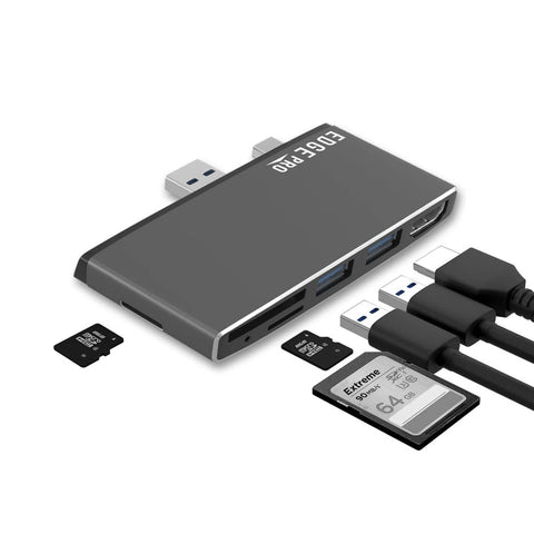 darrahopens Electronics > Computer Accessories mbeat Edge Pro Multifunction USB- C Hub for Microsoft Surface Pro Gen 5/6