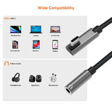 darrahopens Electronics > Computer Accessories mbeat Elite USB-C to 3.5 Audio Adapter - Space Grey