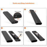darrahopens Electronics > Computer Accessories mbeat Elite USB-C to M.2 SSD Enclosure (M-Key, B+M Key) - Matte Black