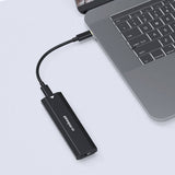 darrahopens Electronics > Computer Accessories mbeat Elite USB-C to M.2 SSD Enclosure (M-Key, B+M Key) - Matte Black