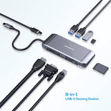darrahopens Electronics > Computer Accessories mbeat Elite X9 9-In-1 USB-C Docking Station